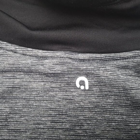 Hyba Warm Systems Ladies Size Large Grey & Black Turtleneck Fleece Lined Top - Picture 6 of 12